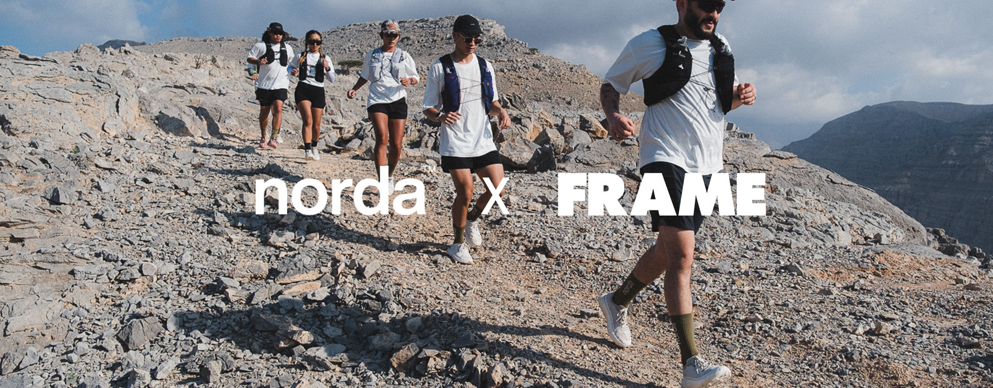 norda × FRAME RUN CLUB Trail Run | Rainbow Valley 