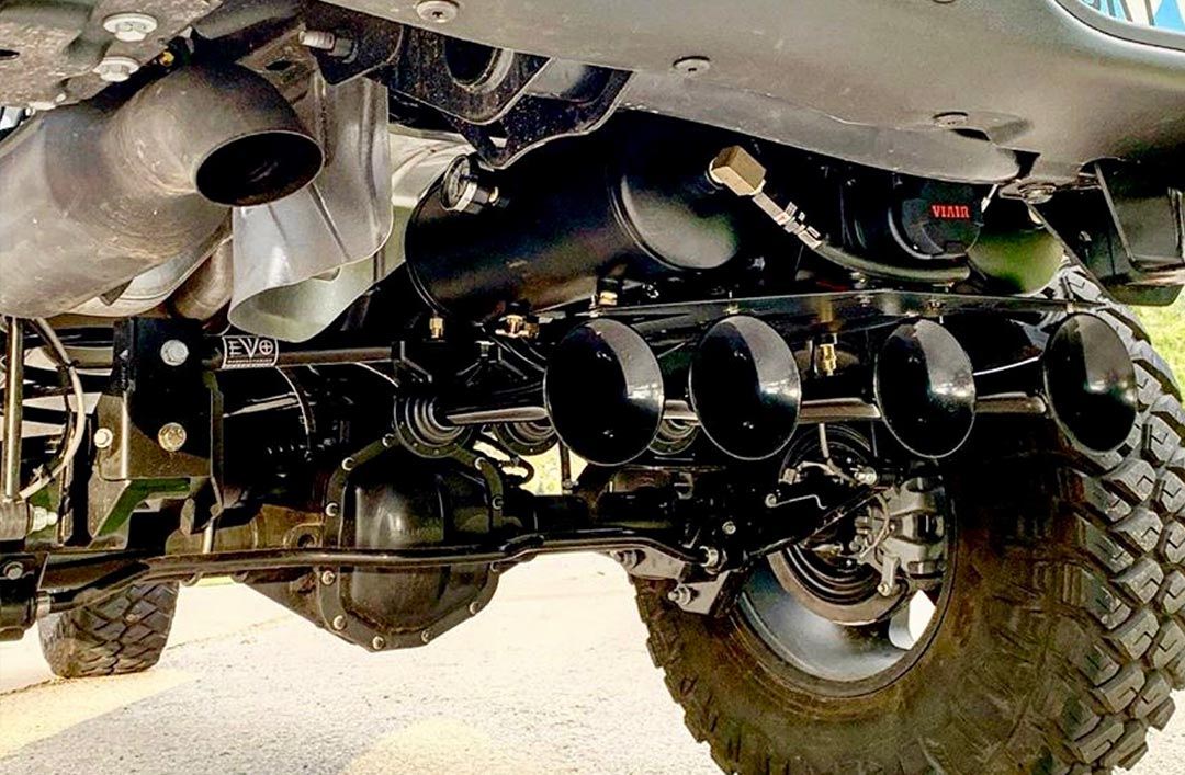 Kyle's 2020 Jeep Gladiator Train Horn Install