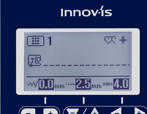 Brother PS700 Sewing Machine LCD Display