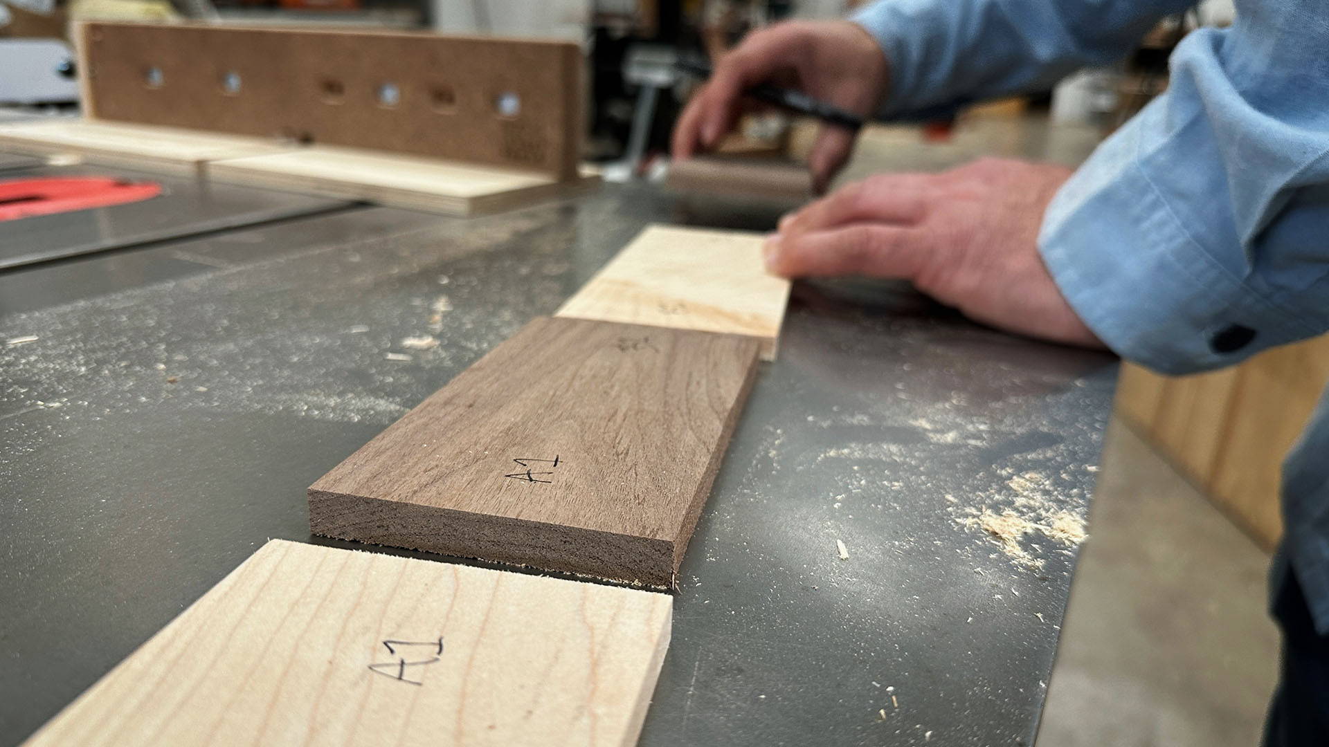 box sides on table saw