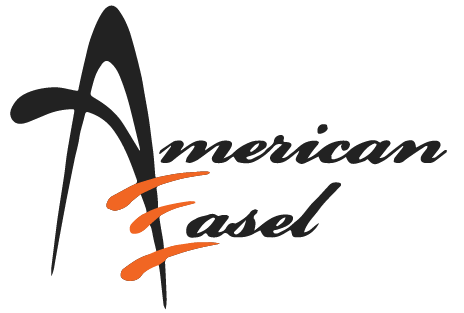An image of American Easel logo.