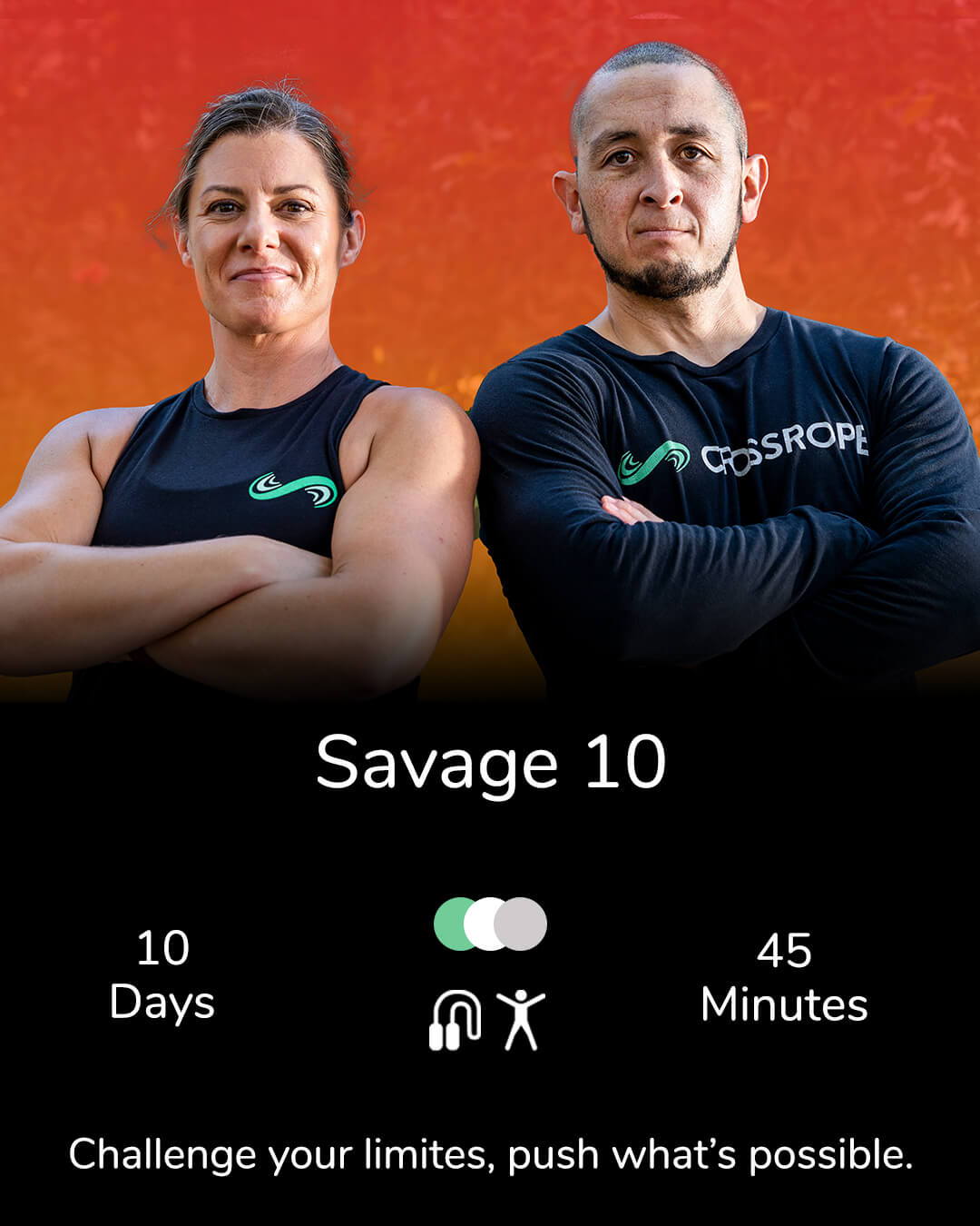 Savage 10 Program screen