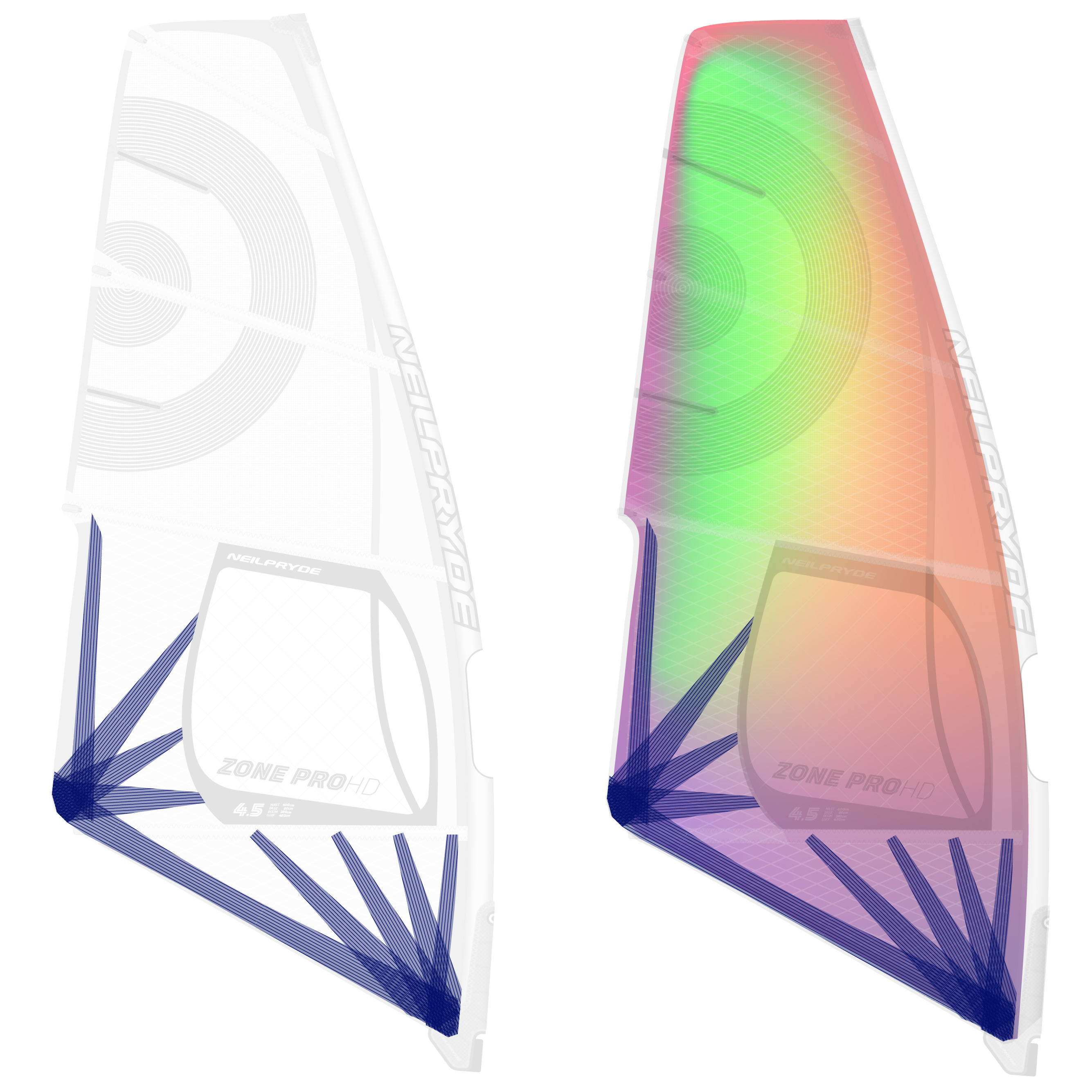 2020 Details about   NeilPryde ZONE 5.0 Windsurf Sail 