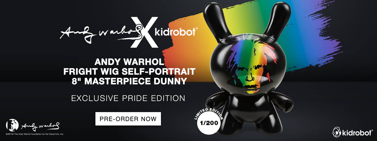 Andy Warhol Fright Wig Self-Portrait 8