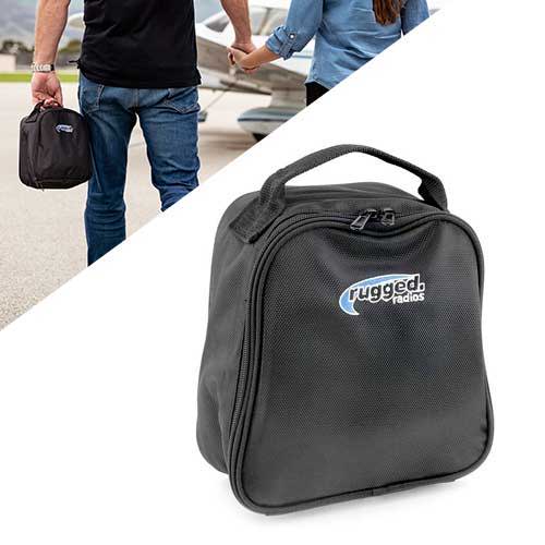 Aviation headset and equipment storage bags
