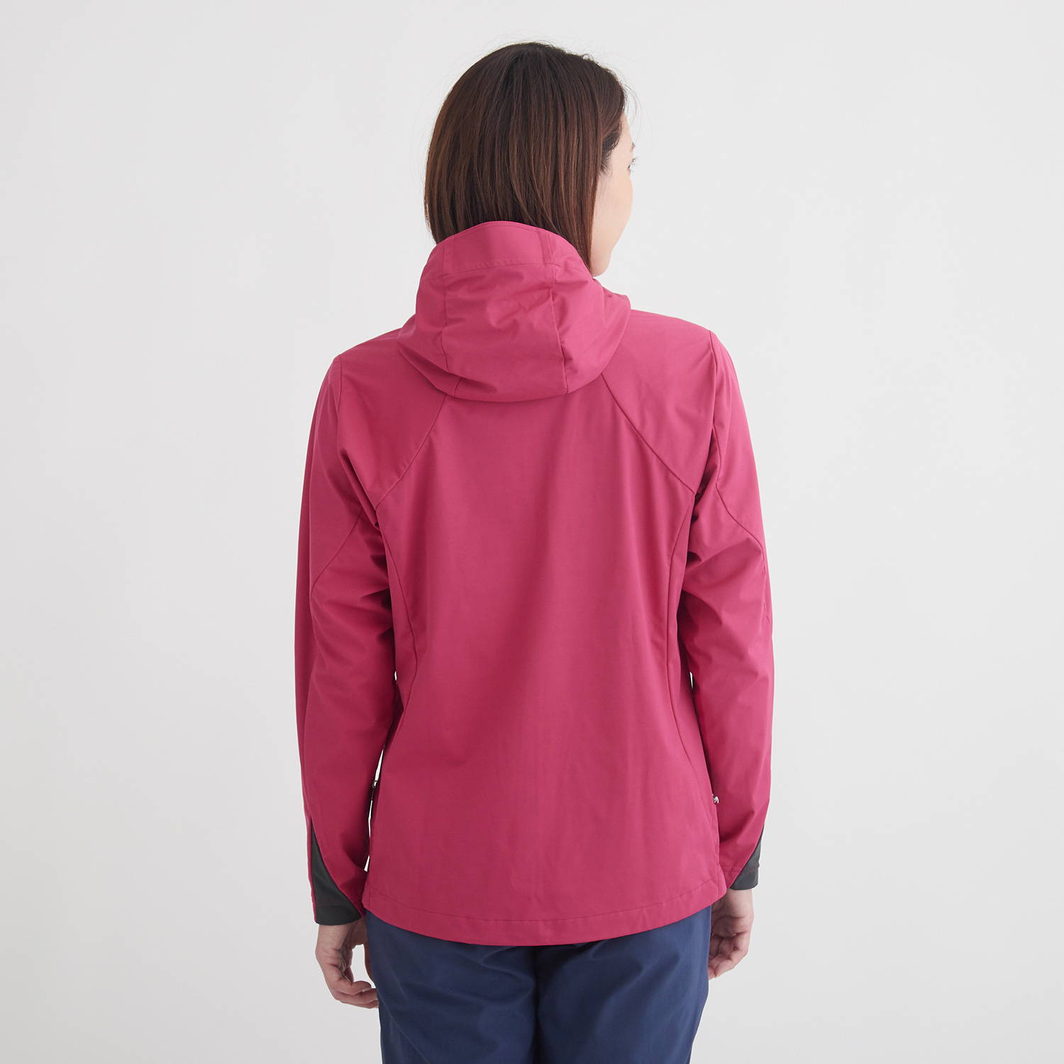 finetrack（ファイントラック）/フロウラップフーディ/ローズレッド/WOMENS