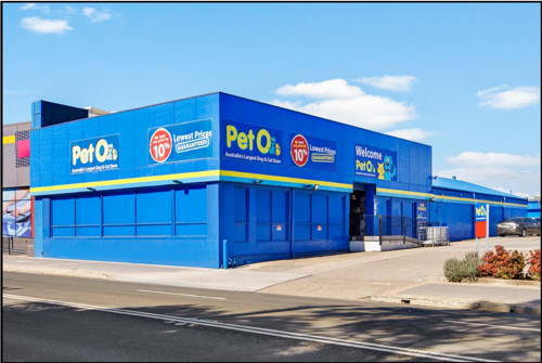 Exterior view of a PetO pet store in Ashfield, Sydney