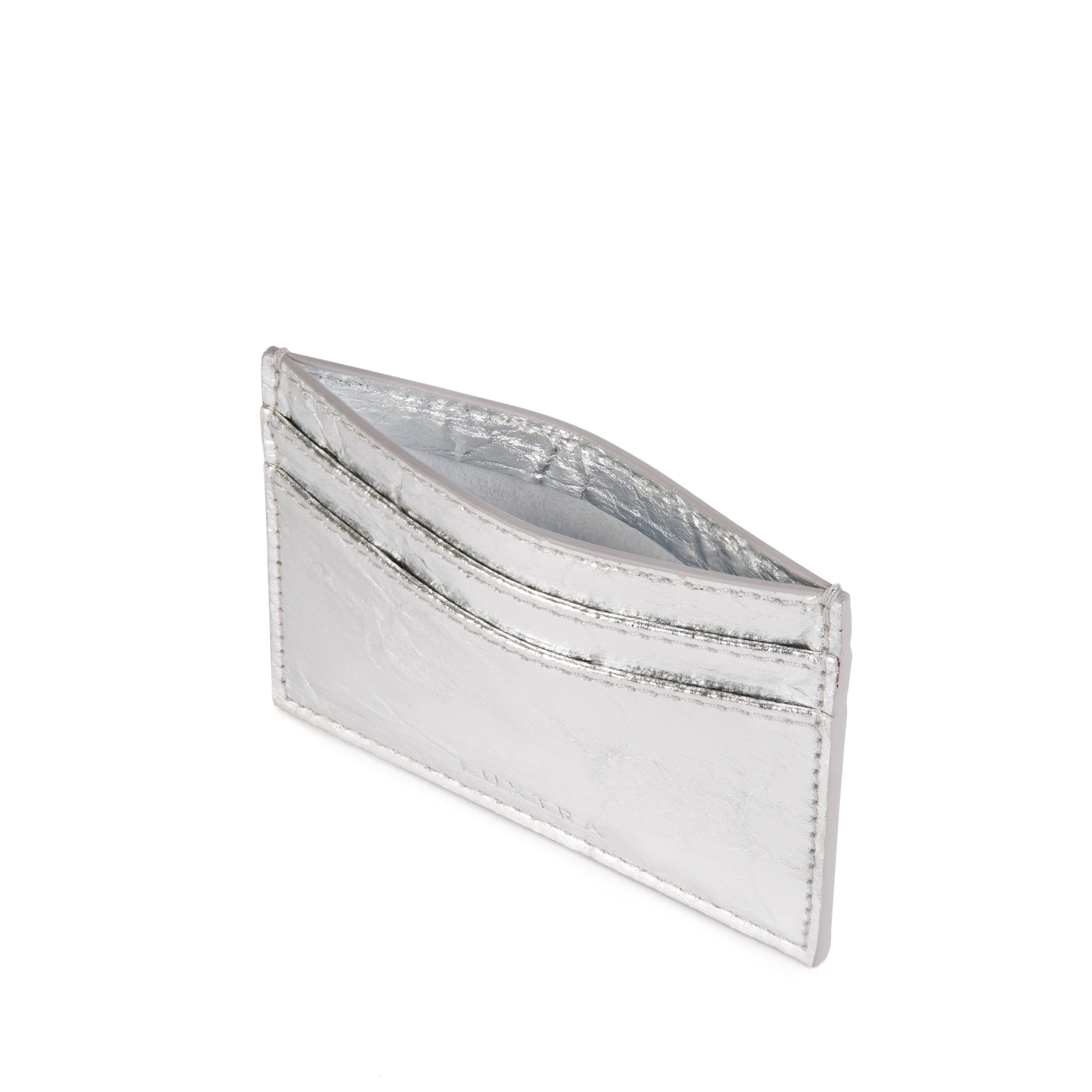LUXTRA vegan pineapple leather pinatex card holder