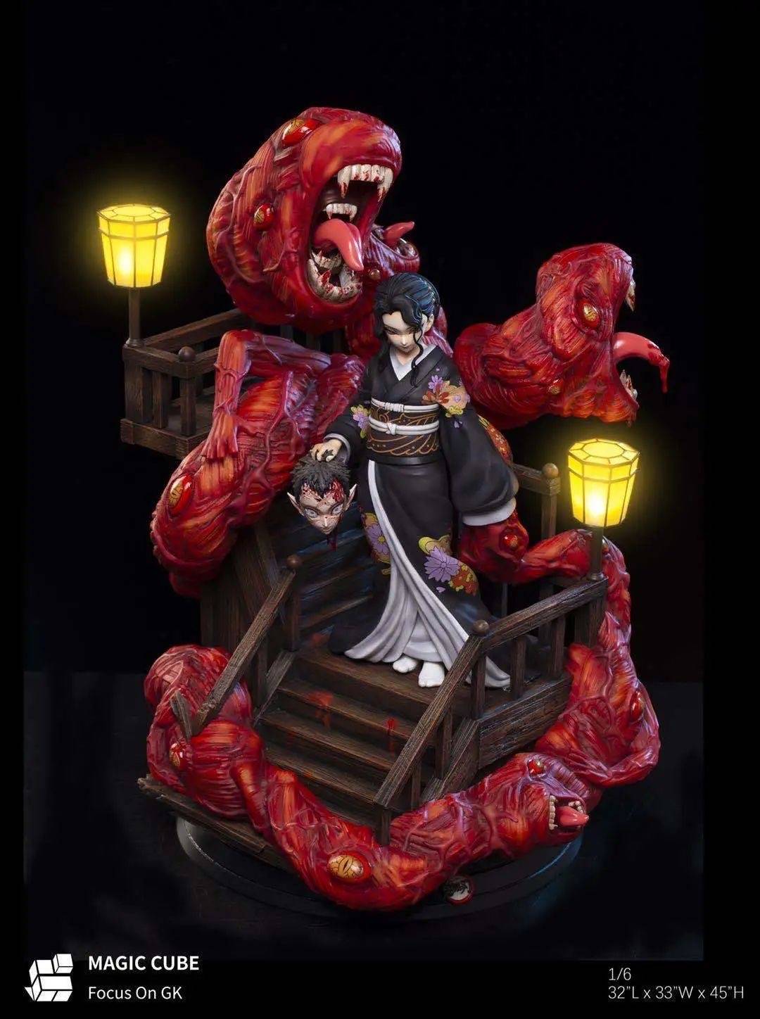 UK Muzan Kibutsuji Figurine Demon Slayer:Kimetsu No Yaiba:Demon Series Statue