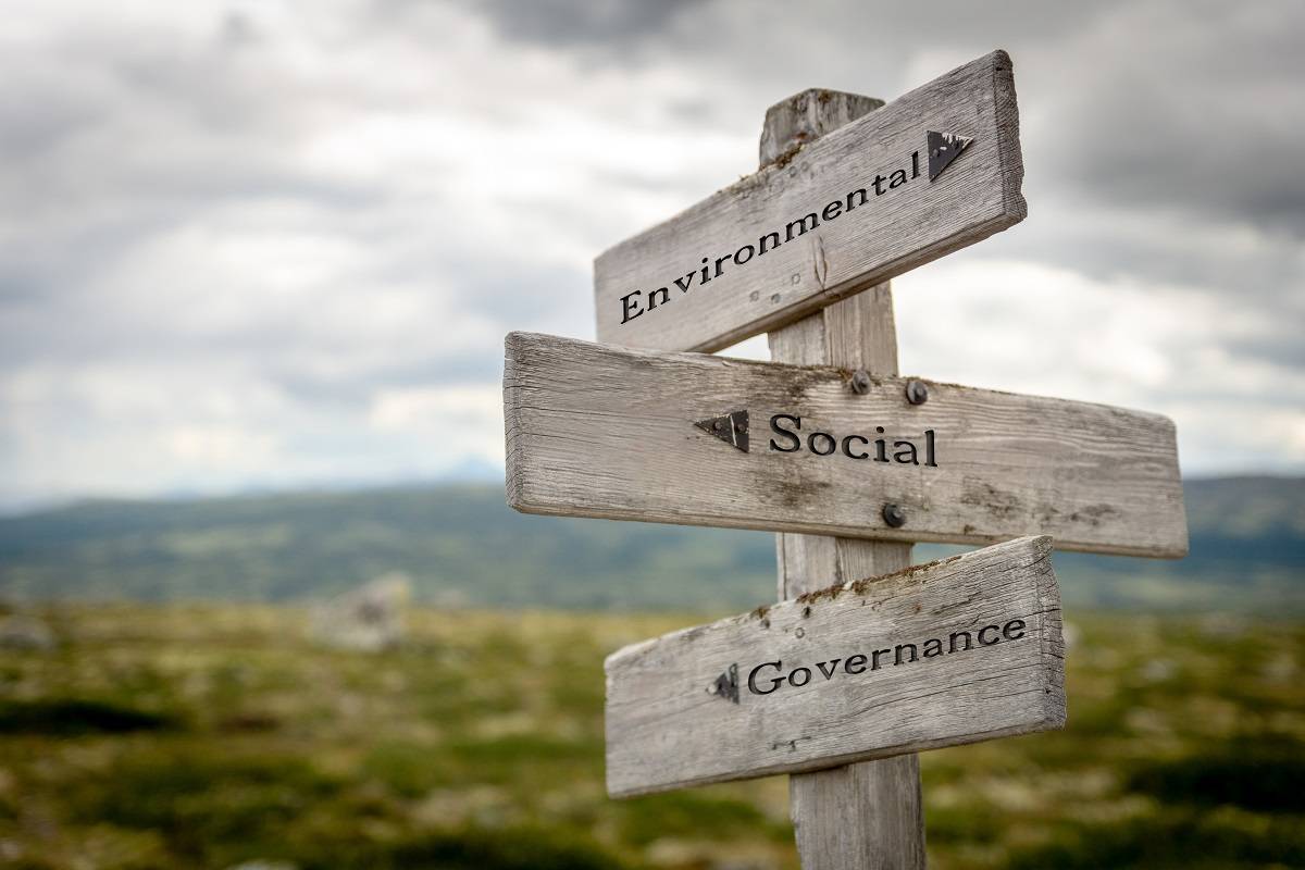 Signs pointing to Enviornmental Social and Governance issues