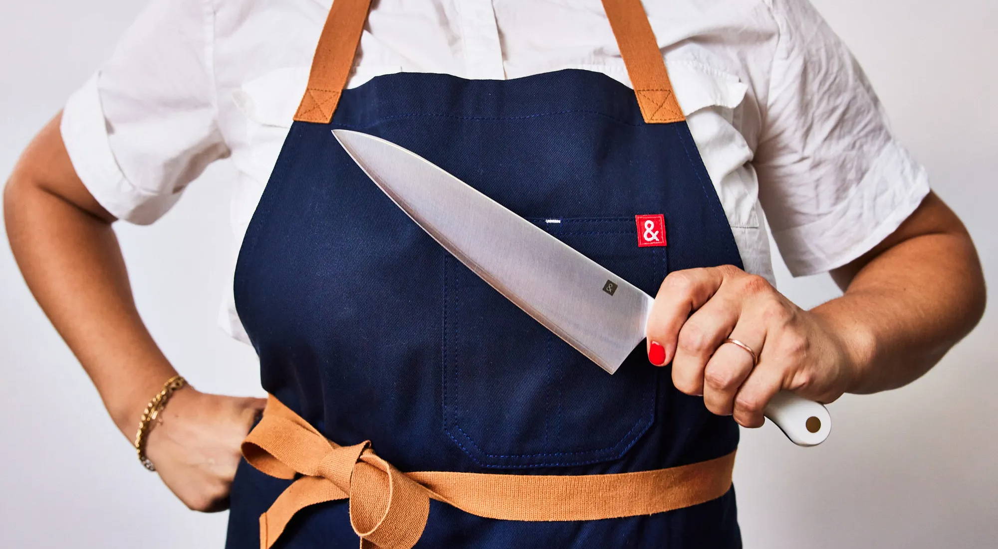 Behold! Our BRAND NEW Hedley & Bennett Chef's Knife! Now available in