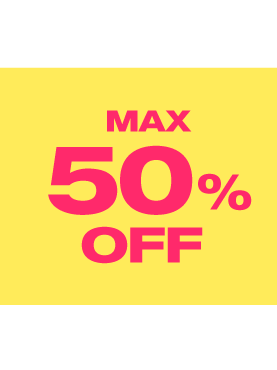 MAX50%OFF