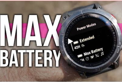 Video on how to maximize your fenix 7 and epix 2 battery life