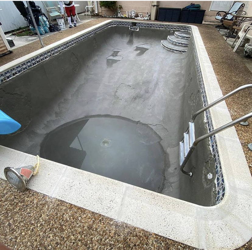Pool Resurfacing Process