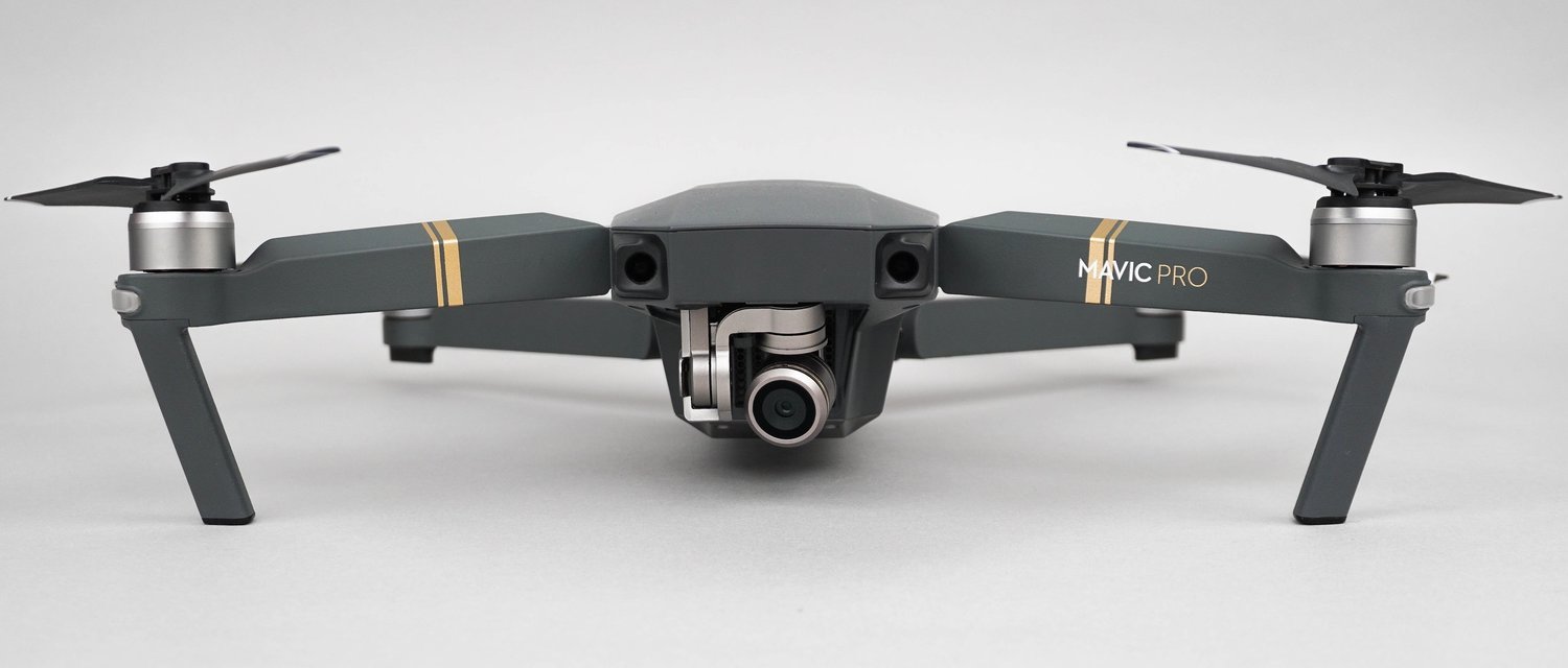 The Mavic Pro features foldable arms that make the drone extremely portable