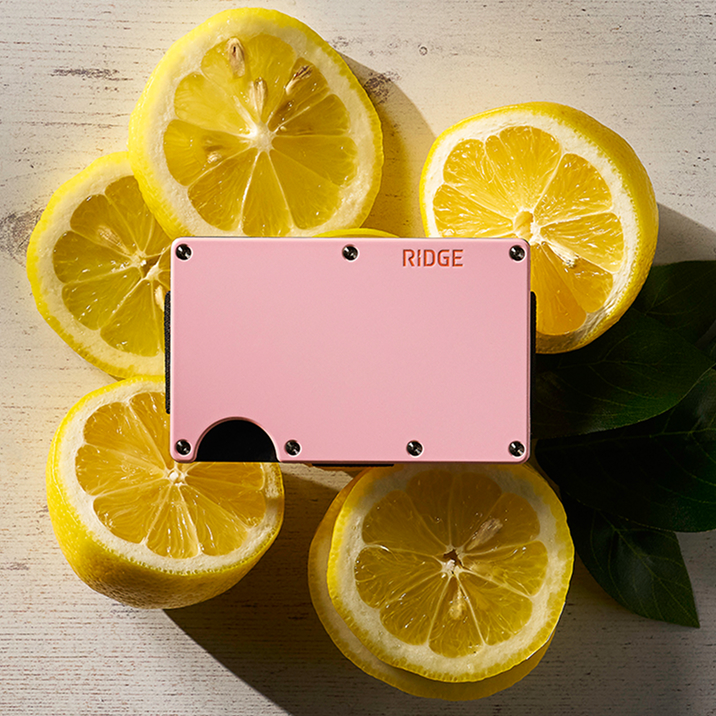 thumbnail image 2 of Cute Lemons Credit Card Wallet - RFID Blocking Card Case With Zipper | Microfiber Leather 2 of 14