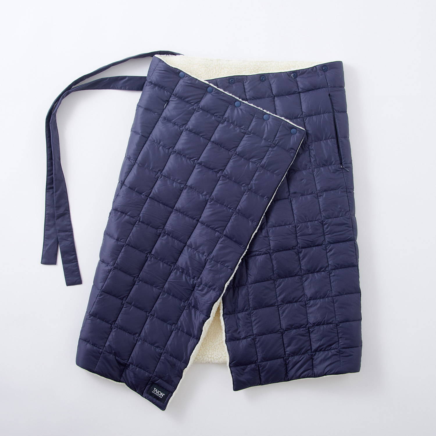 TAION（タイオン）/3ウェイブランケット/ネイビー/UNISEX