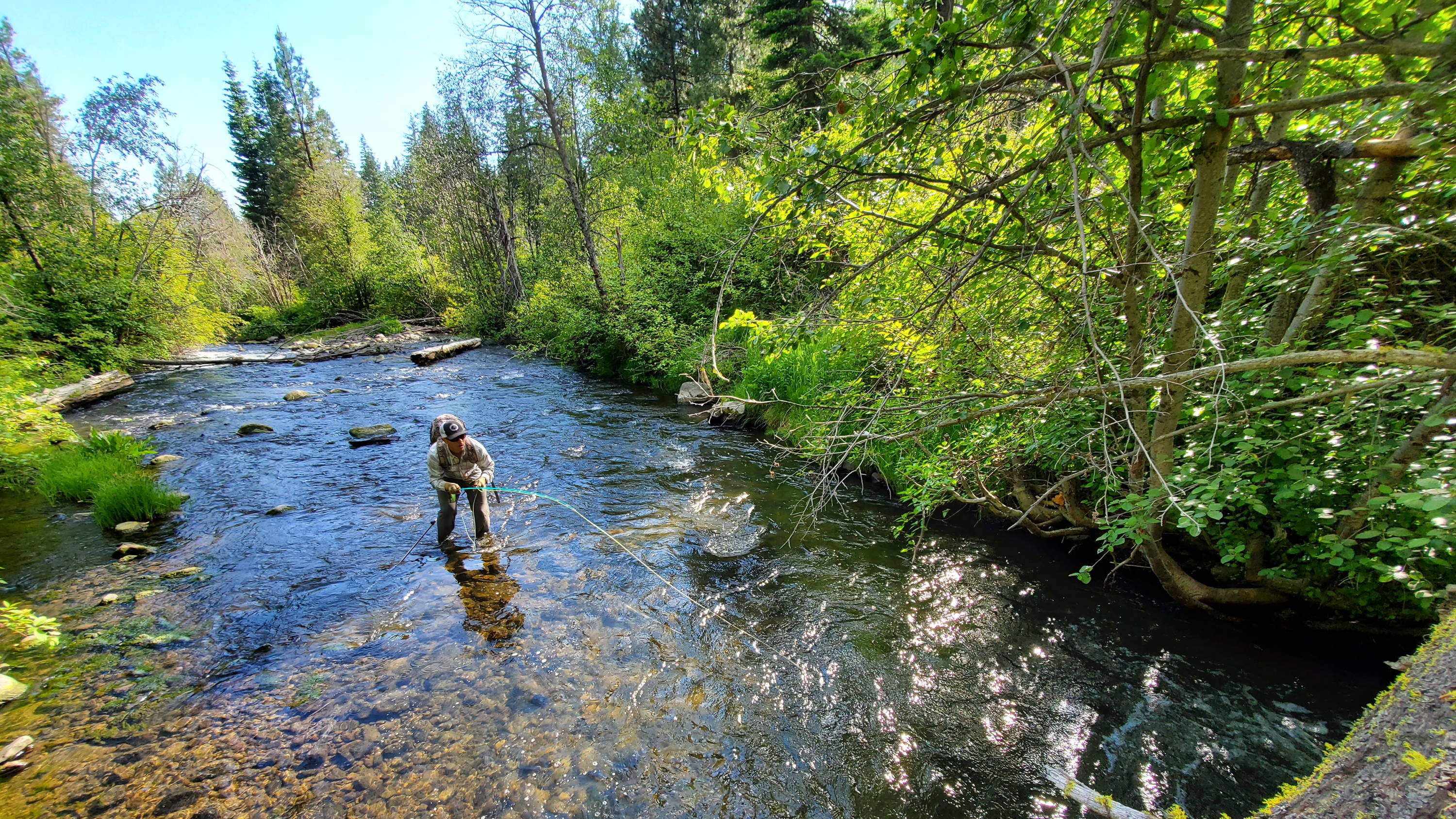 Creek Fishing Near Yakima Washington