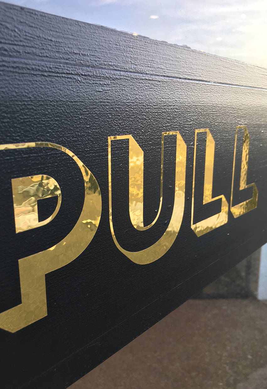 New Signage At BF Home