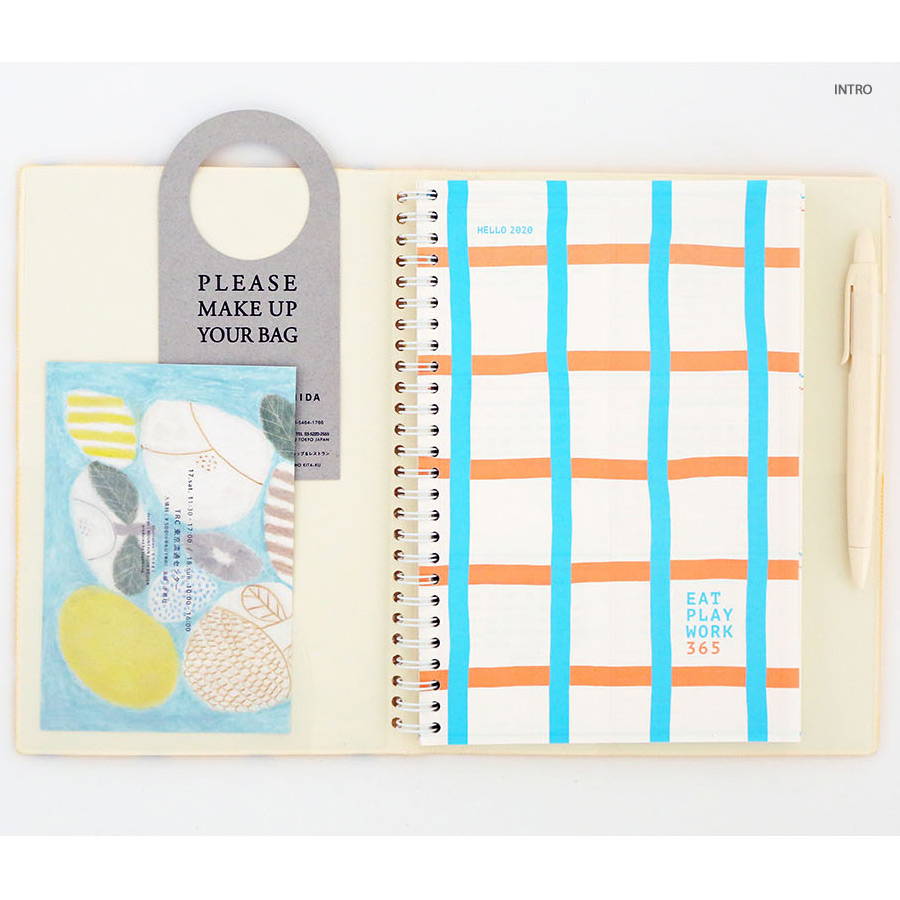 Intro - Romane 2020 Eat play work 365 dated daily diary planner