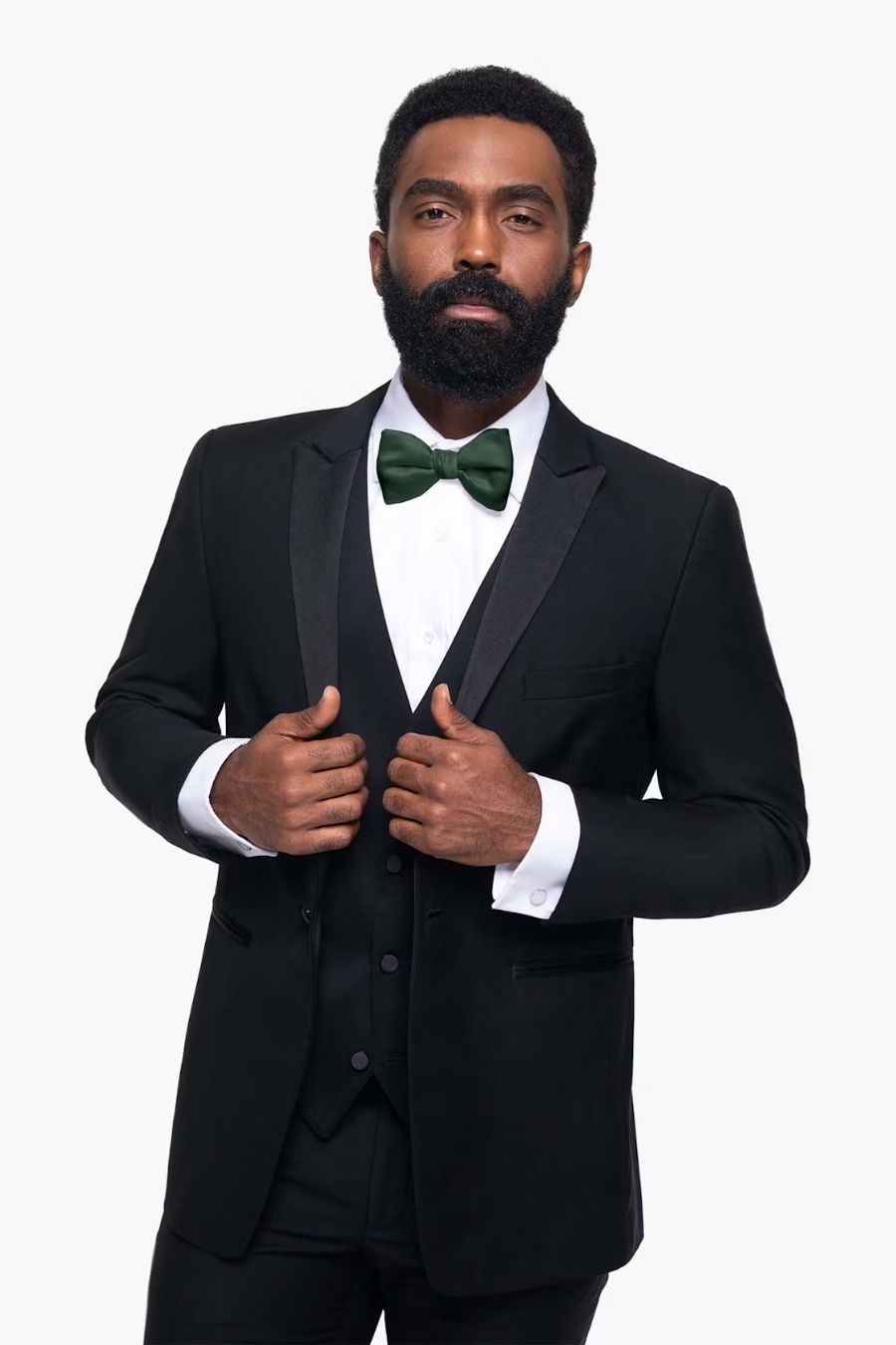 Black Peak Lapel Tuxedo
