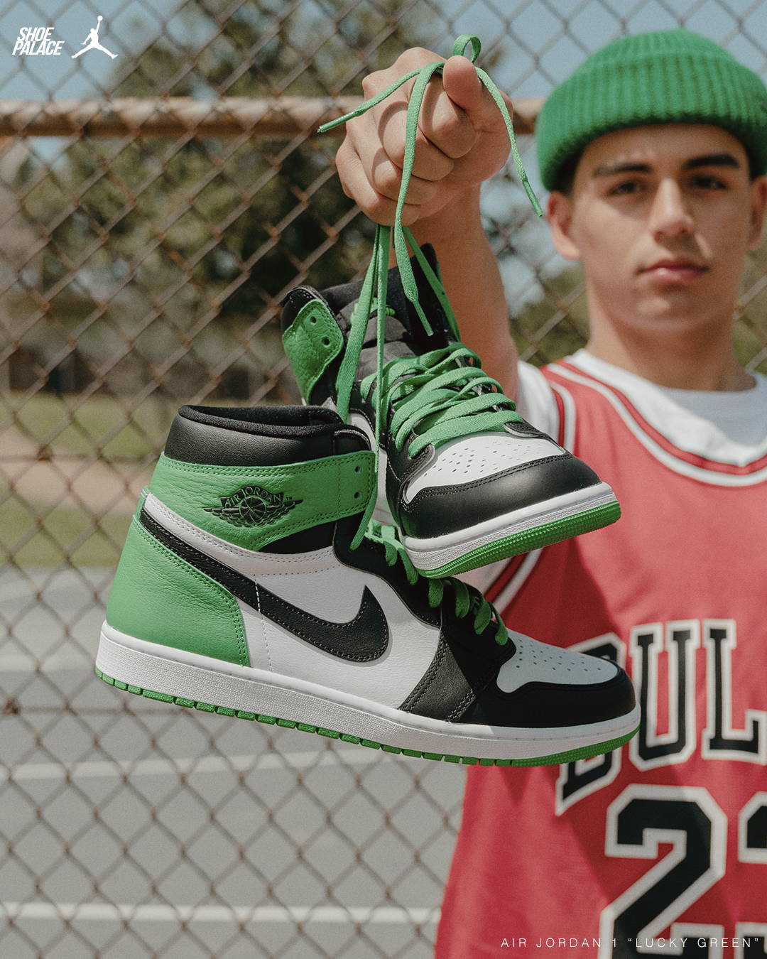 Air Jordan 1 Retro High OG Lucky Green