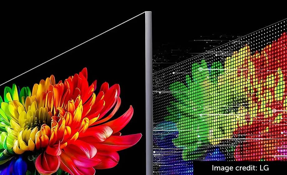 Colorful flower displayed on a modern screen, showcasing vibrant visuals.