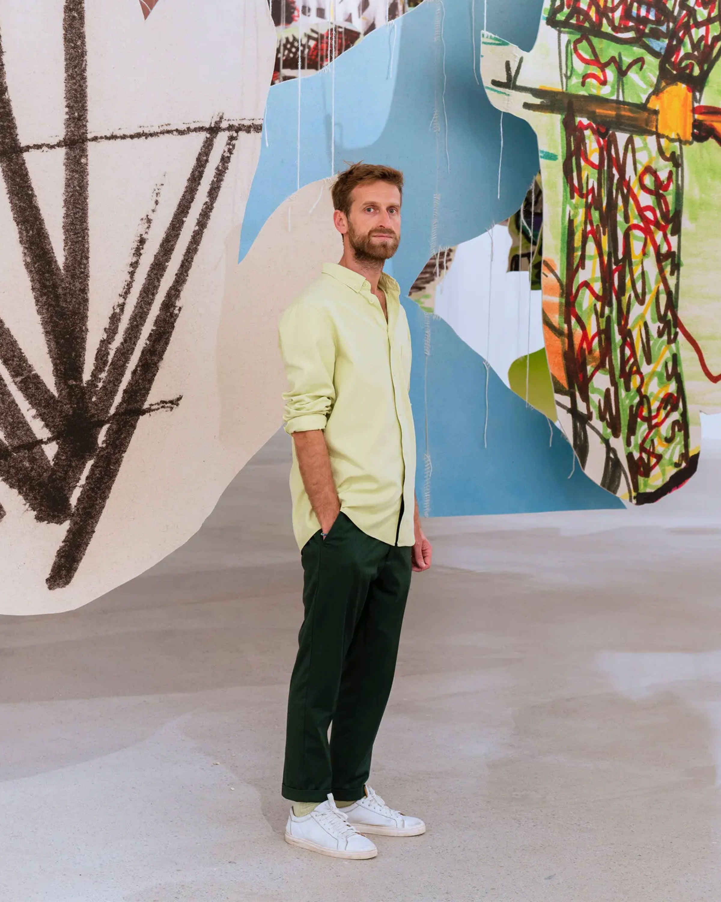 Petrit Halilaj small bio of his art work