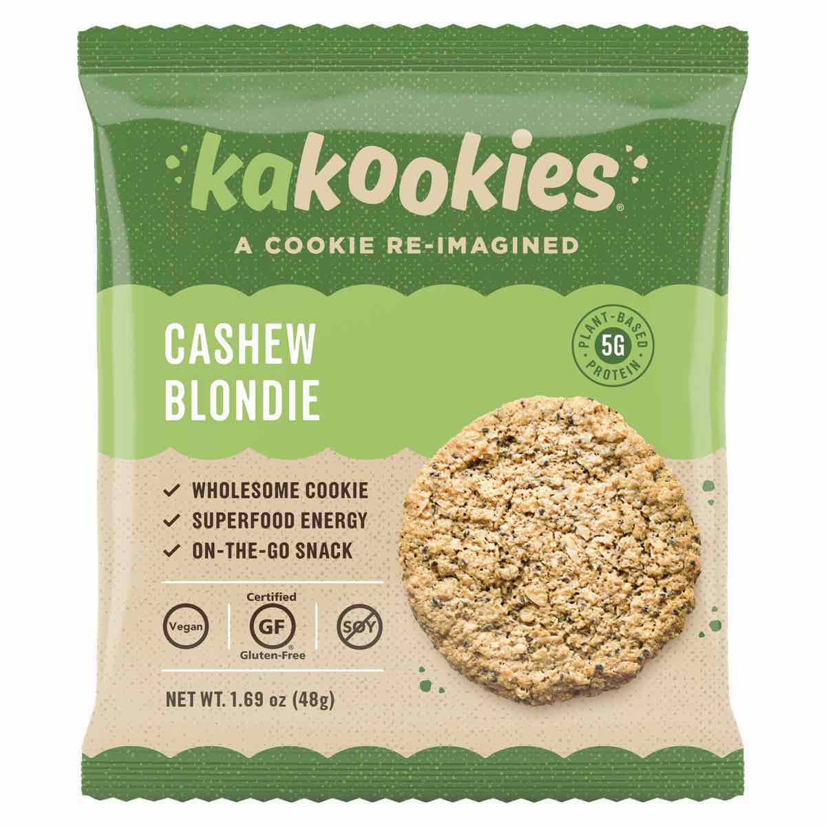 Cashew Blondie energy cookies