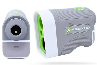 The Precision Pro NX2 non-slope golf laser rangefinder