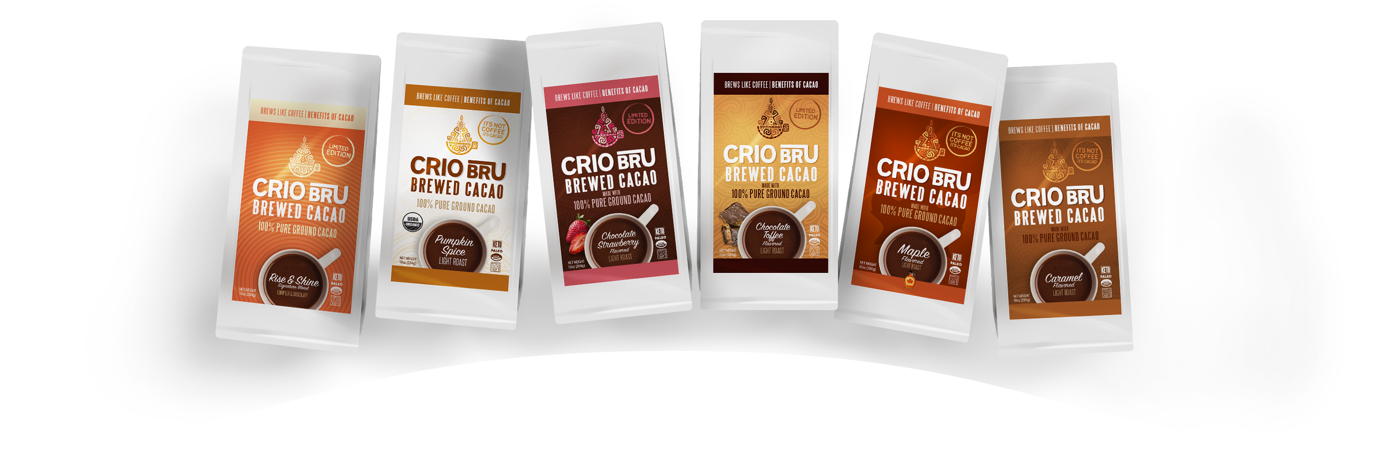 Crio Bru Maya Light Roast Brewed Cacao - Coffee Alternative, 99% Caffeine Free