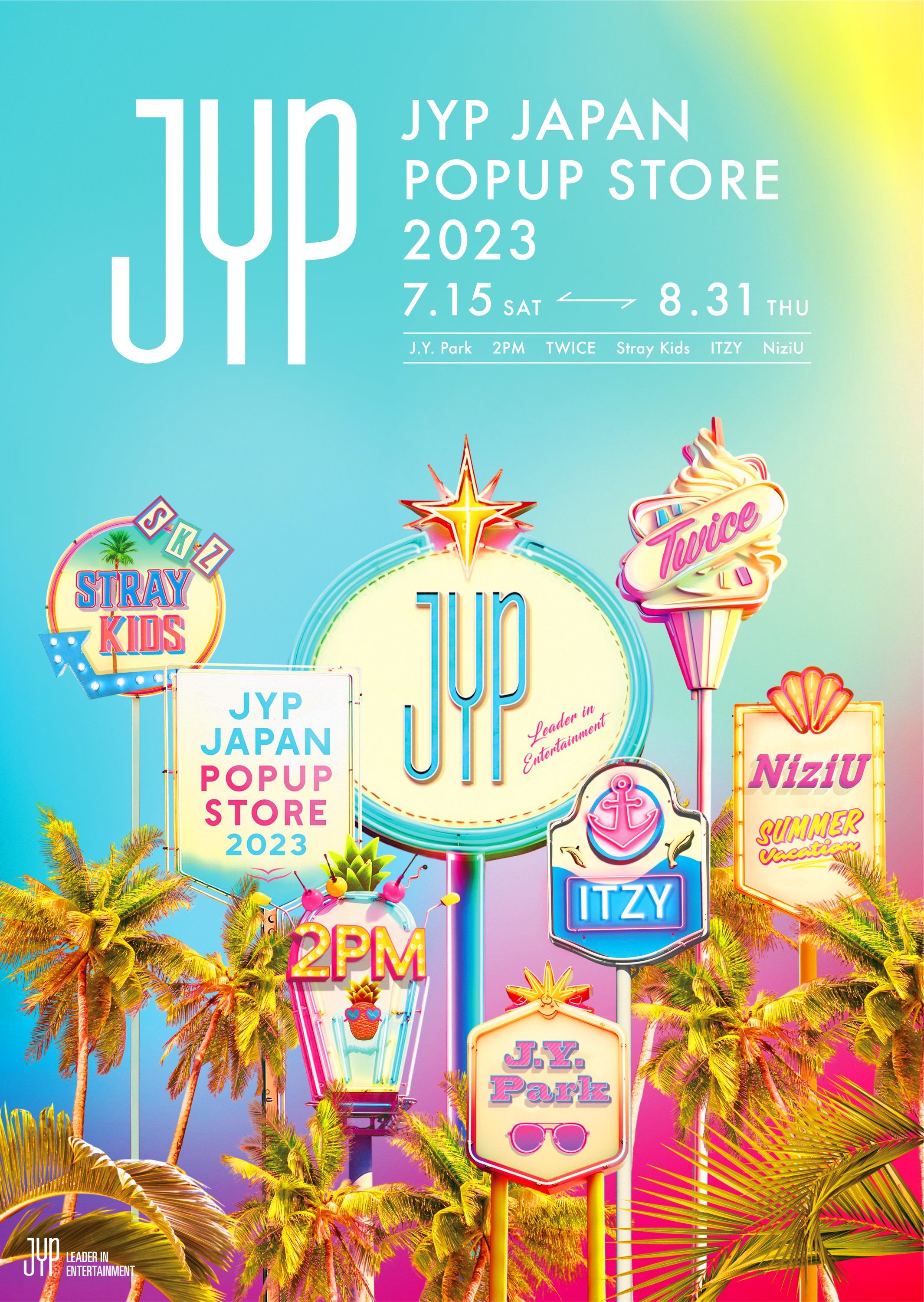 JYP JAPAN POPUP STORE 2023