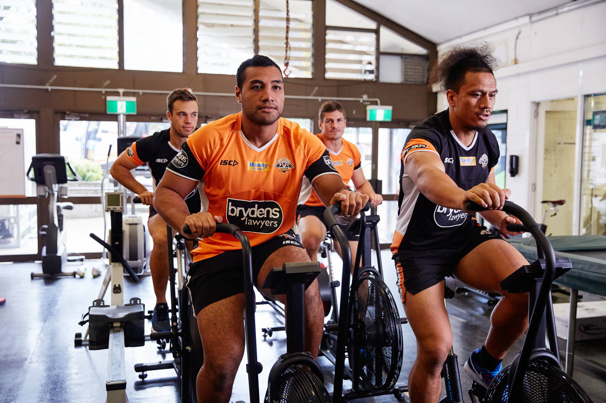 Wests Tigers Gym Fit Out