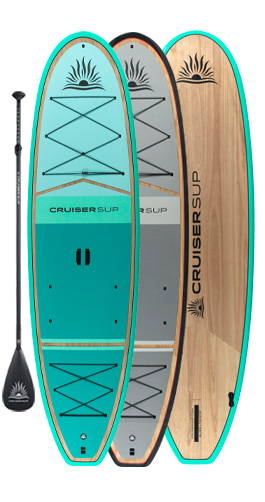 Kajakpaddel un AQUALUST 10'8" CRUISER SUP Board Stand Up Paddle Surf ISUP Leash 
