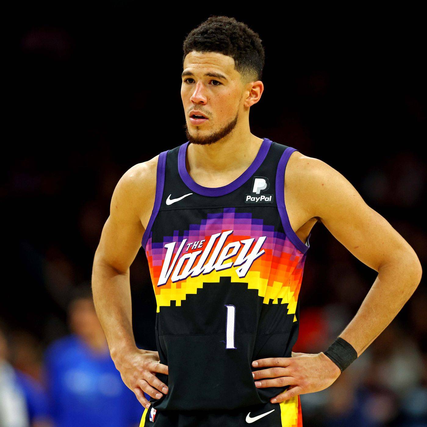 Devin Booker, suns, basketball, phoenix, nike, the valley, nba, phoenix suns,  HD wallpaper