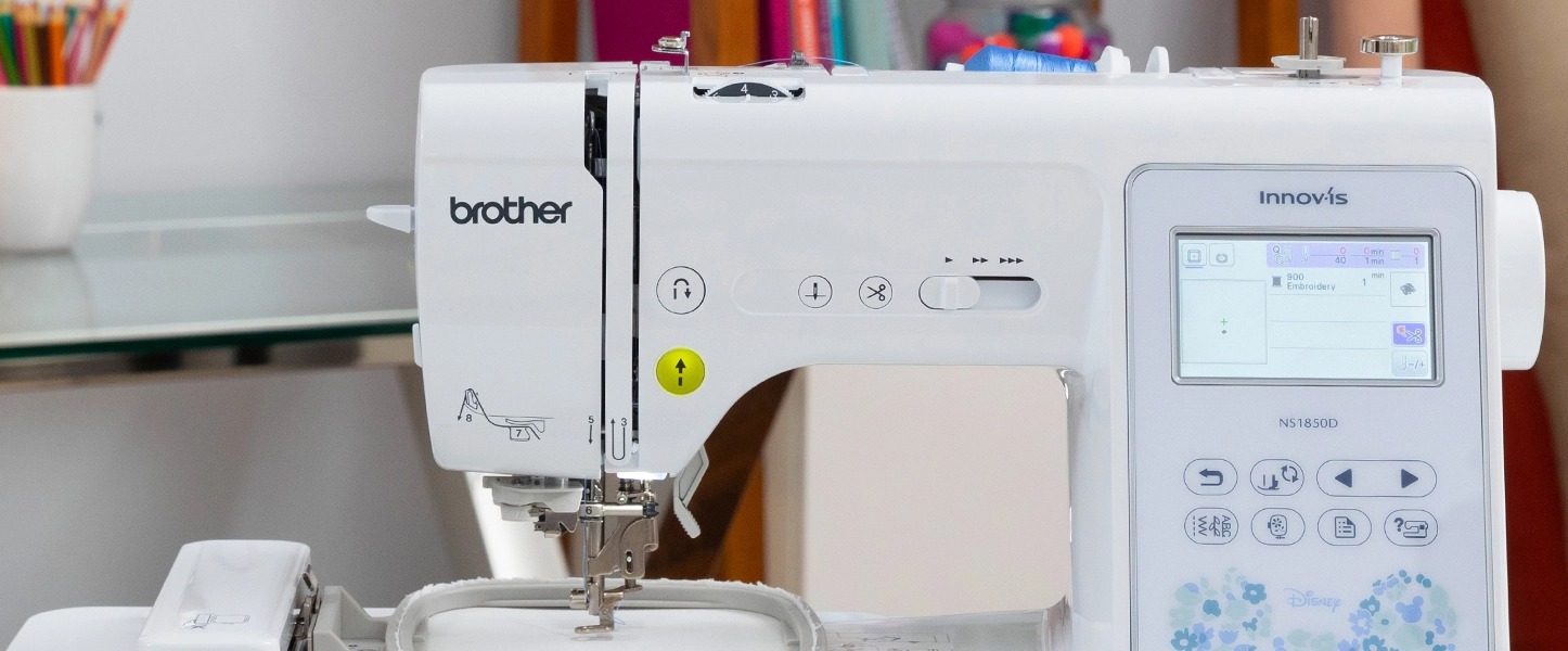 Brother NS1850D Sewing and Embroidery Machine LCD Display