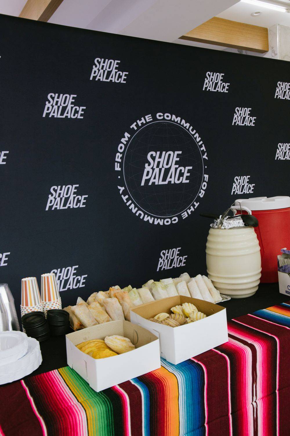 hispanic heritage month x new balance food table