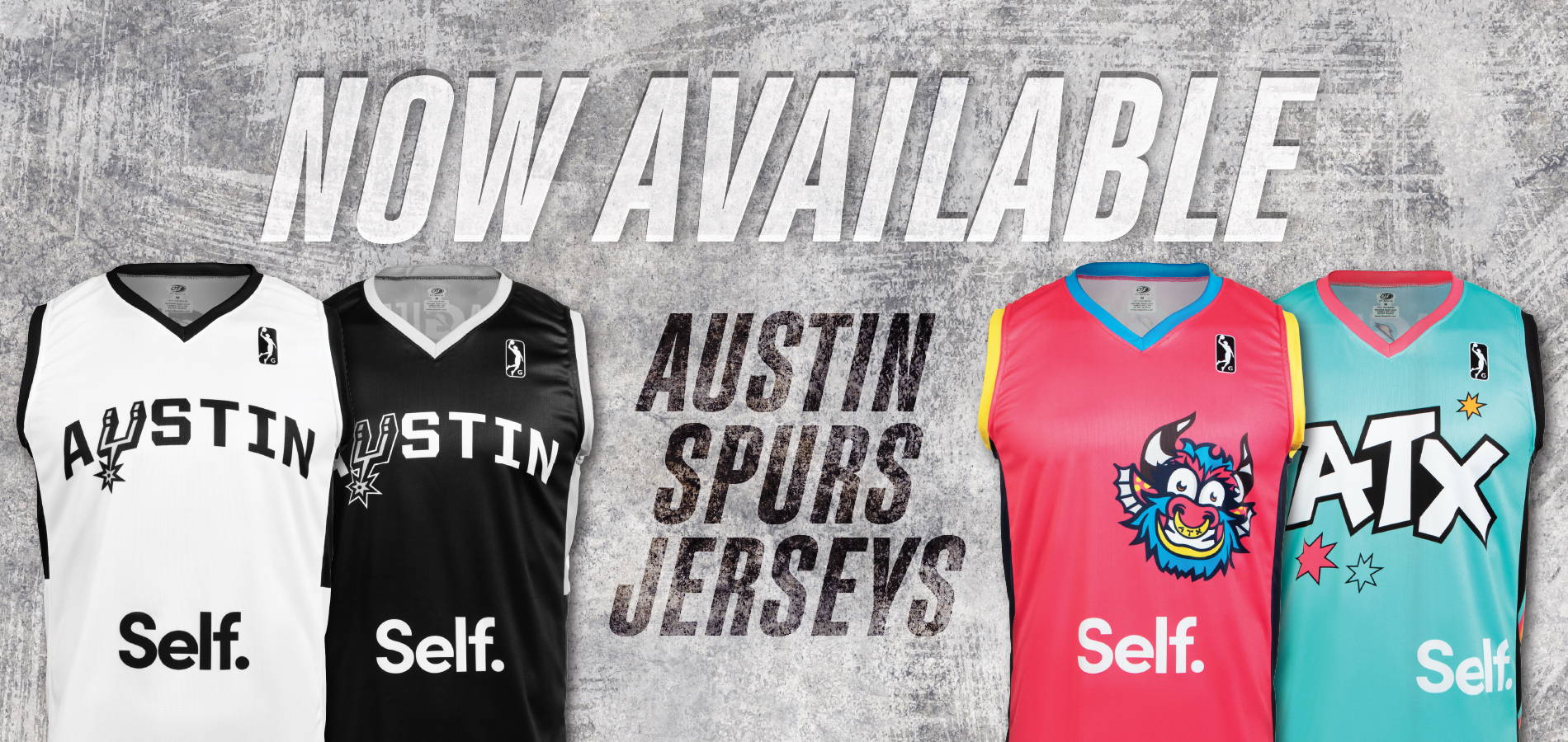 Austin Spurs Men's OT Sports Black Home Jersey