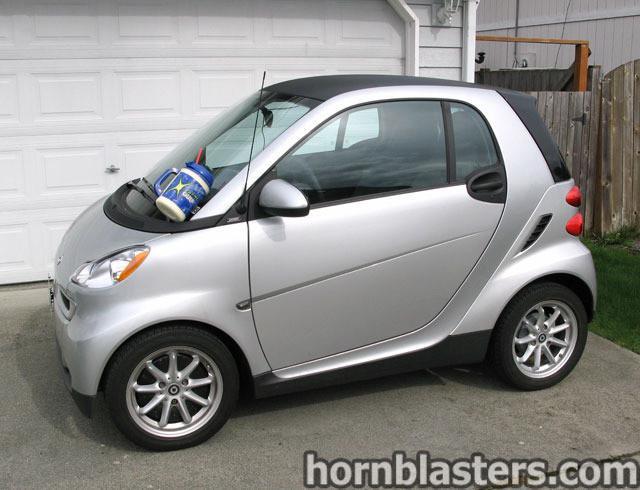 Ripcord's 2010 Smart Fortwo Train Horn Install