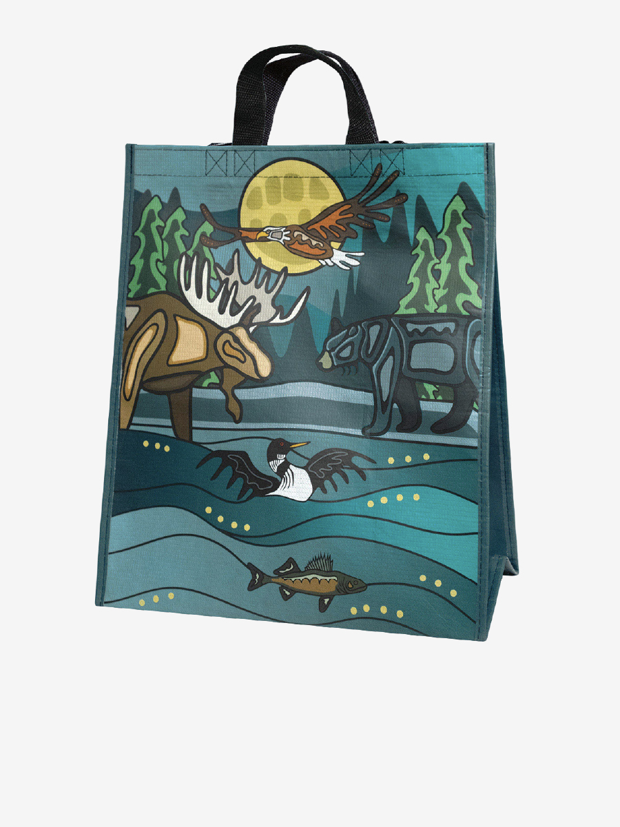 All My Relatives Large Eco Bag by Storm Angeconeb