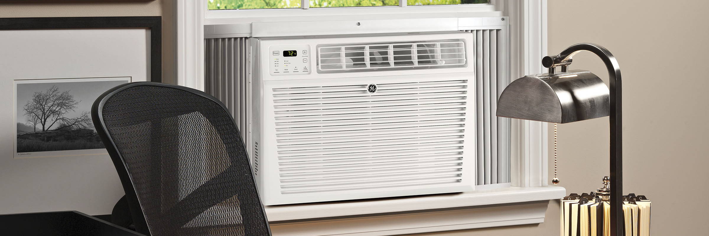 air conditioner for a room without windows