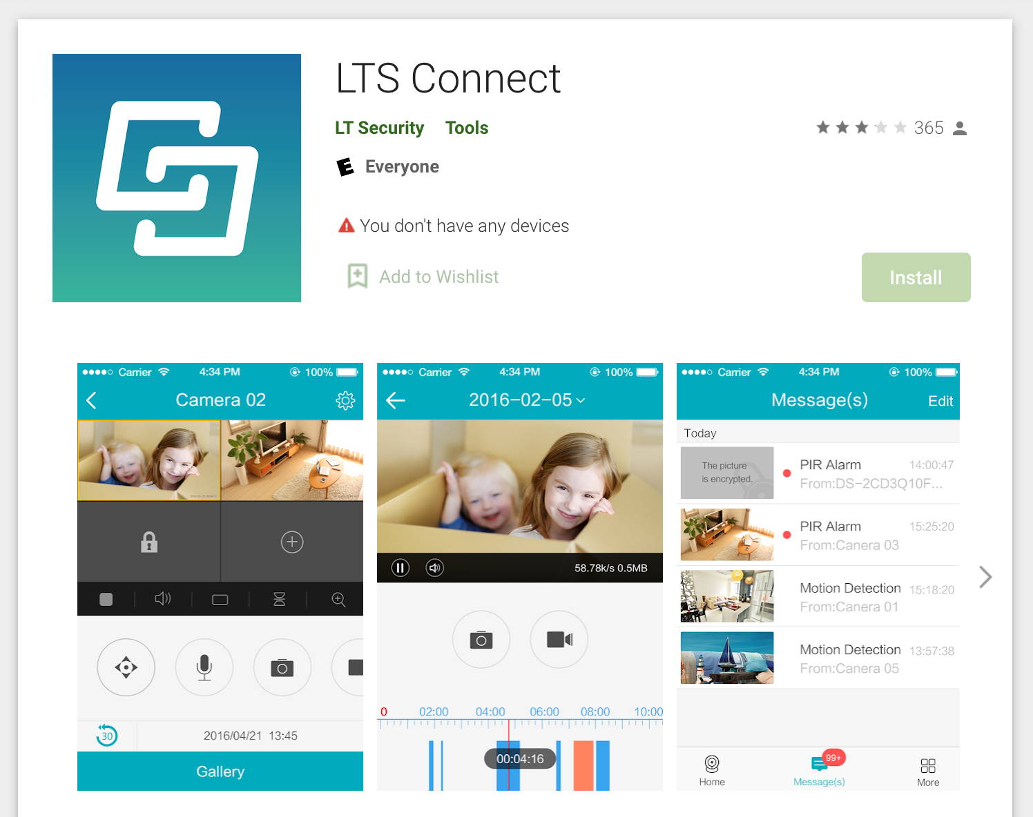 LTS Connect Play Store