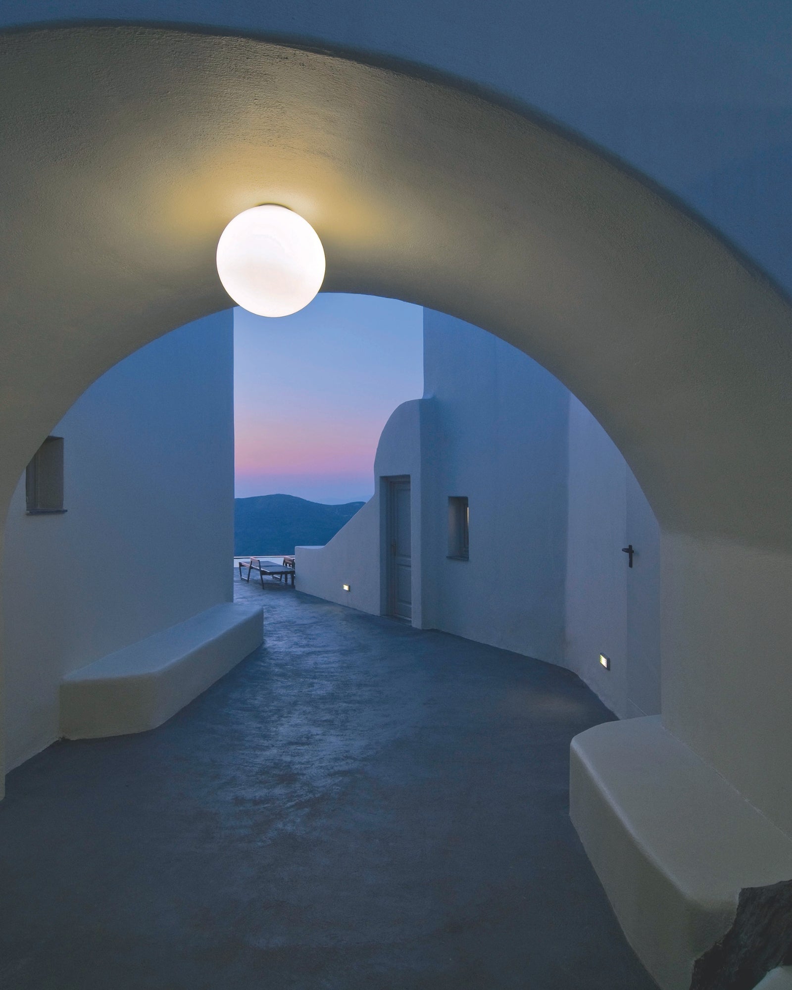 Exterior Italian Orb Wall or Ceiling Light | Dioscuri - Lighting Collective