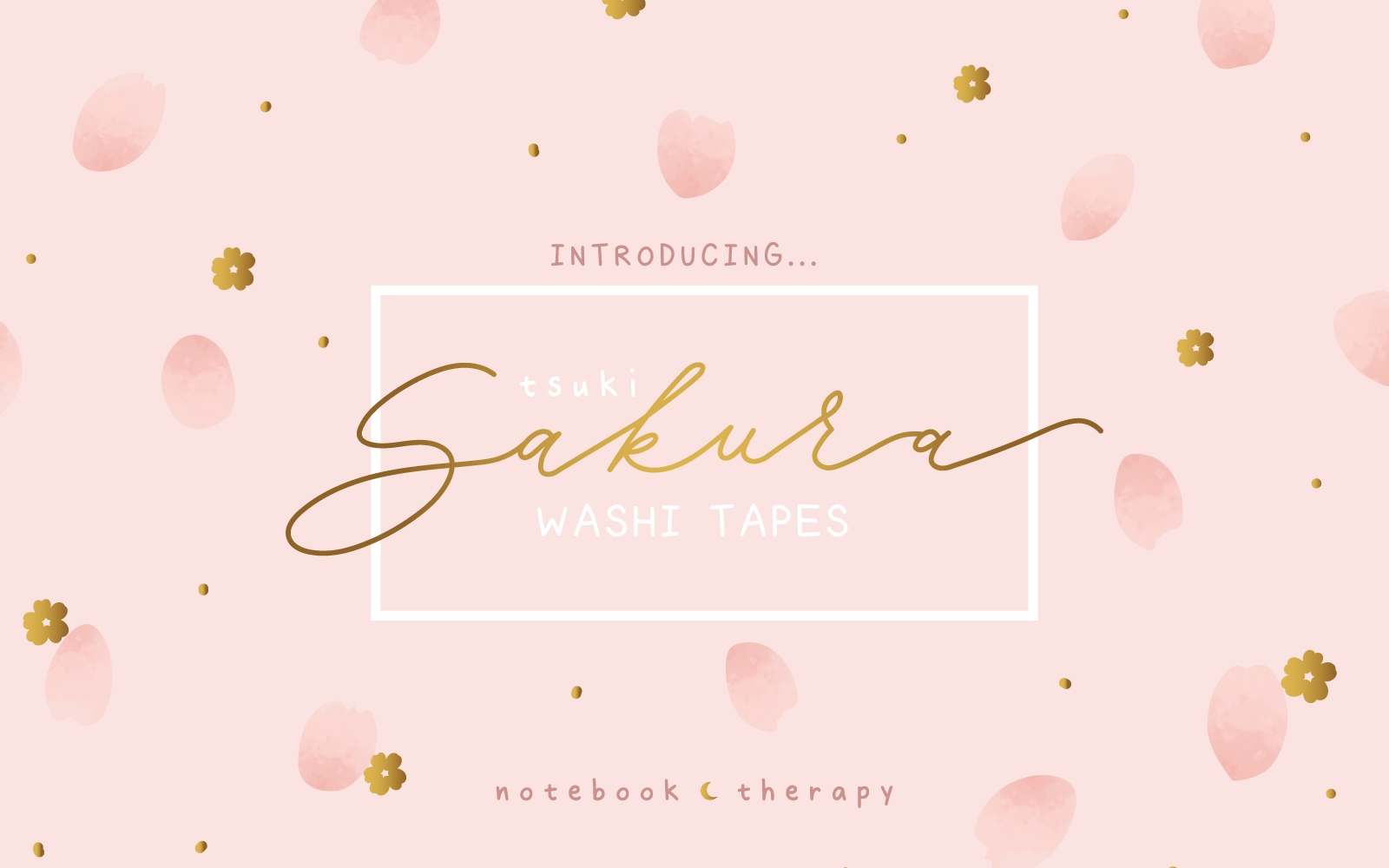 Tsuki 'Love Lock' Washi Tape Set ☾ – NotebookTherapy