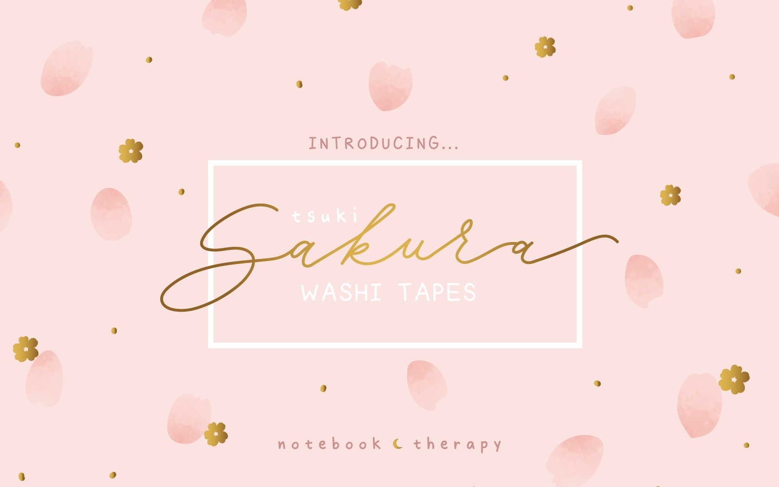 Tsuki 'Sweet Ballet' Washi Tape Set ☾ – NotebookTherapy