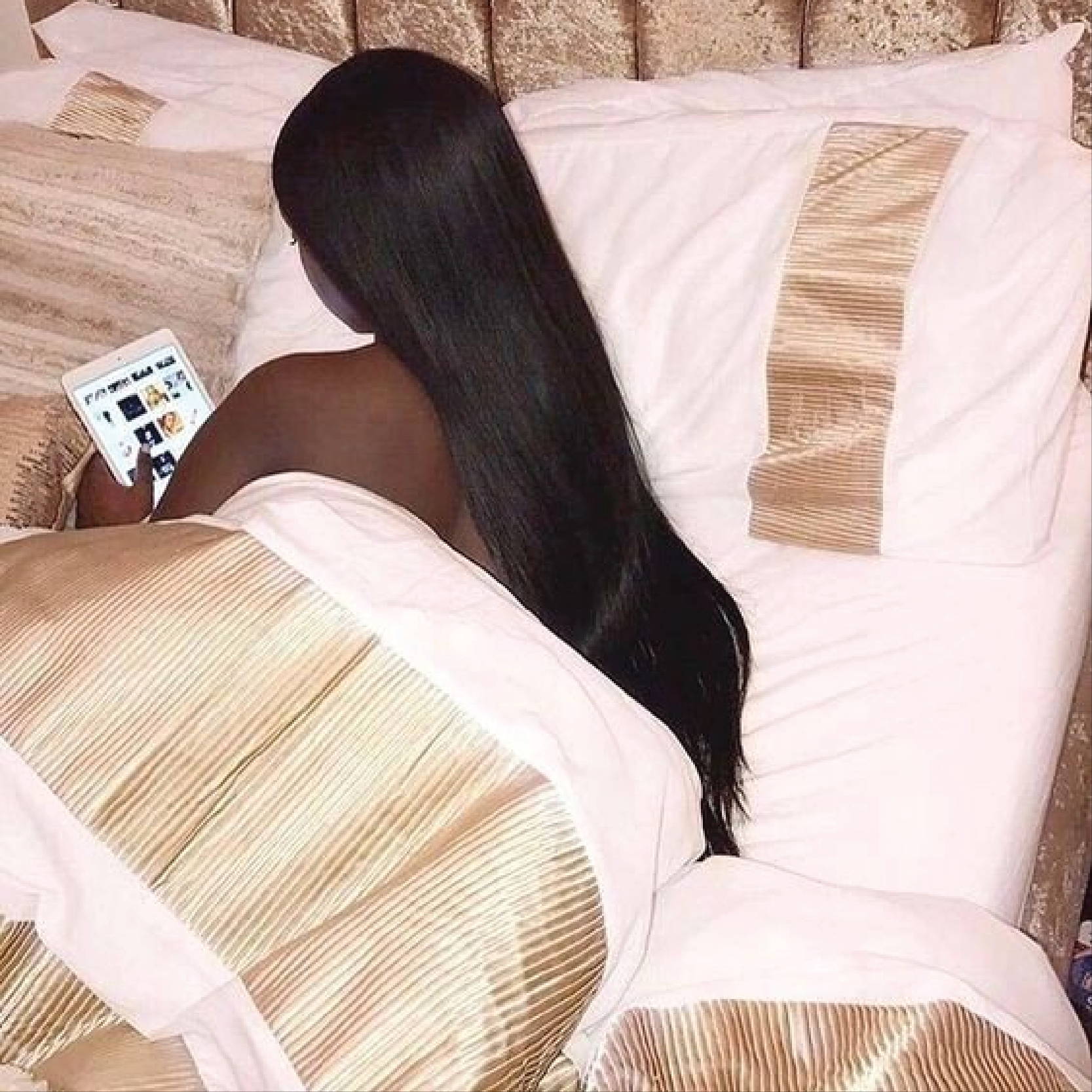 Silk Pillow for Hair Extensions 