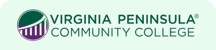 Logo of Virginia Peninsula Community College.