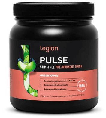 Legion Pulse Stim Free Pre Workout