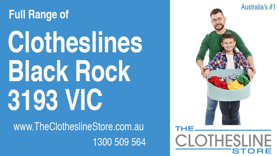 New Clotheslines in Black Rock Victoria 3193