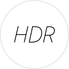 High Dynamic Range white logo